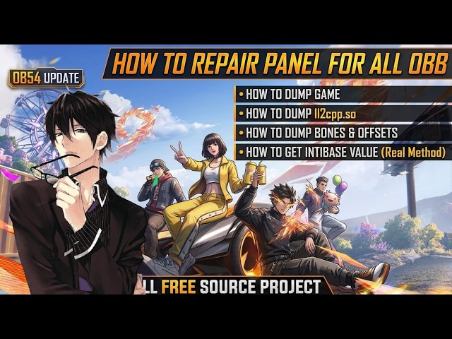 How To Repair Panel For All OBB Updates | A To Z Full Real Method | By Krishu X Totorials.