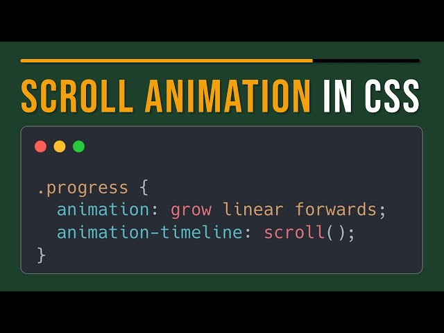 How to Create a Scroll Progress Bar in 7 Minutes