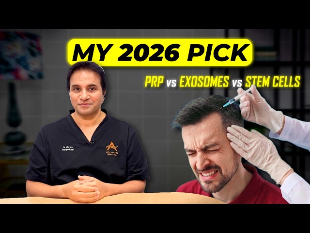 PRP vs Exosomes vs Stem Cells: The Real Winner for Hair Regrowth in 2026