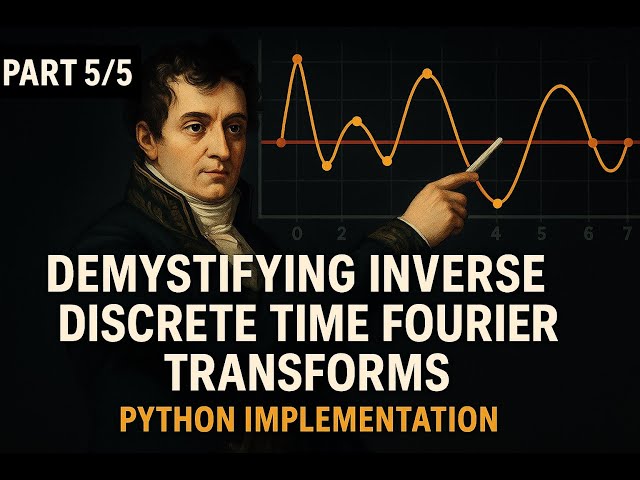 Part5/5: Demystifying Inverse Discrete Time Fourier Transforms through Python-Powered Visualization