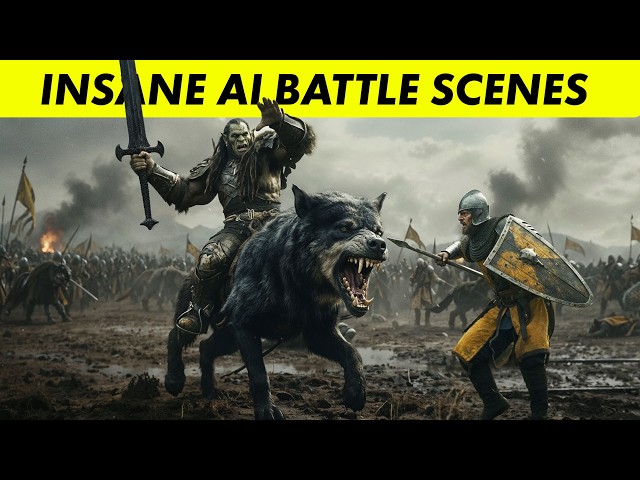 How to Create an EPIC Battle Scene With AI (Step by Step)