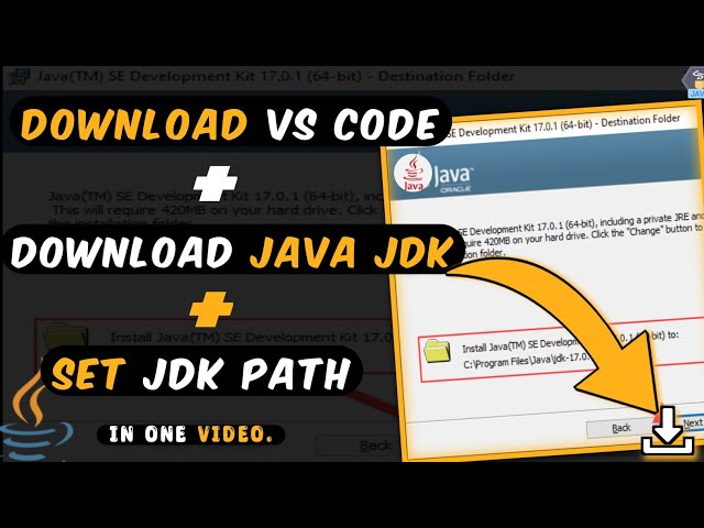 ✅Download VS Code + Java JDK and set Environmental Variables Path || How to set Java JDK path