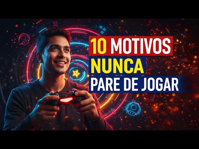 10 Motivos para Continuar Jogando Videogames #Videogames #Gamer #NuncaPareDeJogar  #jogosretro