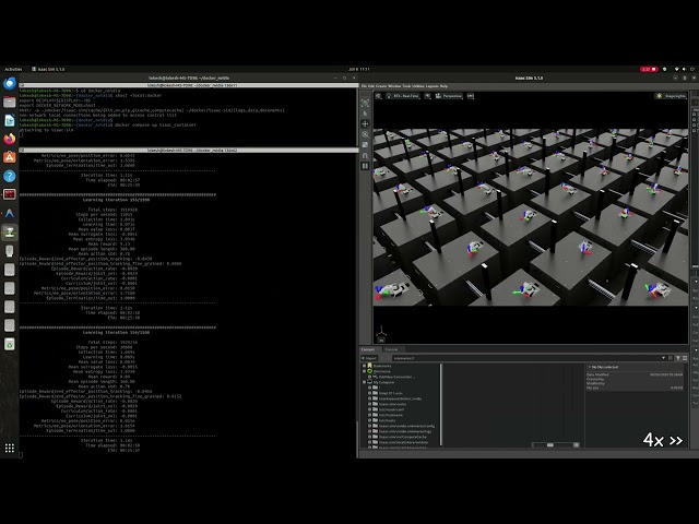 Isaac Lab RL Training