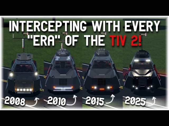 Trying To Intercept Tornadoes With Every "Era" Of The TIV 2 In 1 Day?! | Roblox Twisted 1.21.2