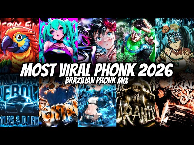 TOP 29 MOST VIRAL BRAZILIAN PHONK 2026 🔥 PHONK/FUNK MIX