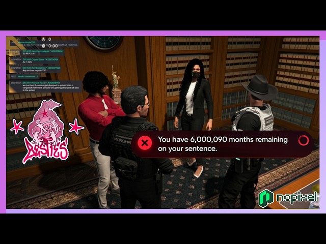 PRISON IS THE NEW TURF! 💣Judges Put BESTIES on Indefinite Hold Denying Bail I NoPixel 4.0 GTA RP