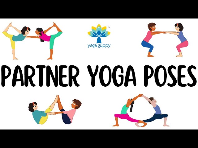 Fun Partner Yoga Poses for Kids | Easy Yoga for Children | Yoga Guppy