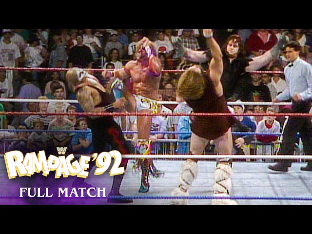 FULL MATCH: Undertaker & Ultimate Warrior vs. Berzerker & Papa Shango: Rampage 1992