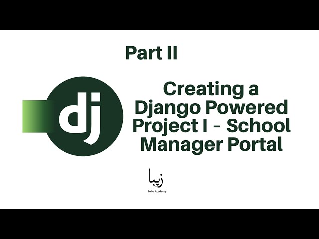 How to Create a School Management System in Django - Part 2