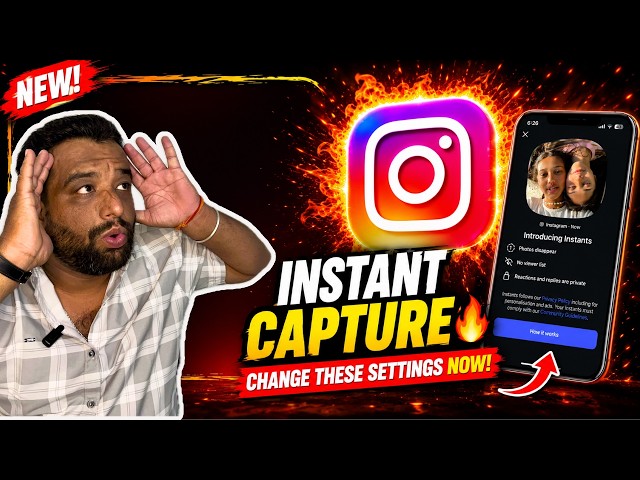 Your Instagram Camera Is Secretly Using These Settings ⚠️ Instant Capture Explained!