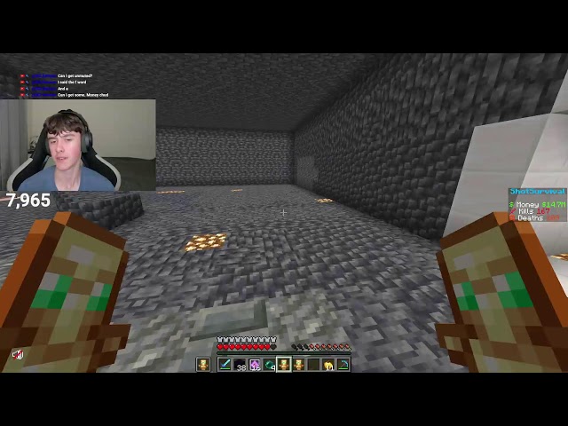 Playing The Best Minecraft Server + Stream Reacts & More