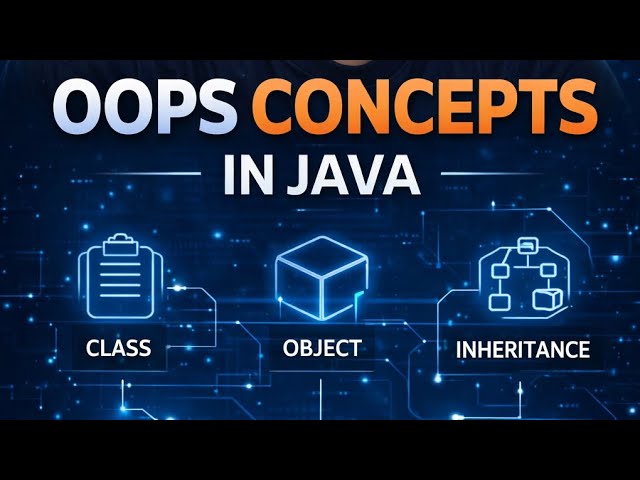 Oops Concepts in Java. #Oops #javaee #core #corejava 