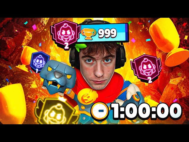 GIOCO 1H con il BRAWLER più SCARSO di BRAWL STARS ITA!!