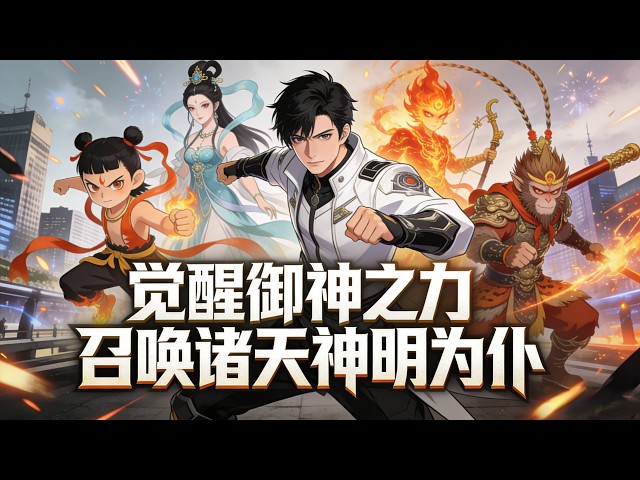 【Multi Sub】《覺醒禦神之力召喚諸天神明為僕》哪吒女媧祝融後羿皆聽我號令行#漫劇 #動態漫 #AI漫劇 #動漫 #動畫