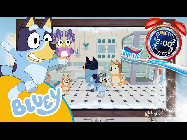 Bluey game Chattermax 2 Minute Toothbrush timer with Music
