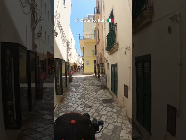 🇮🇹 Otranto Italy – Walking by the Adriatic