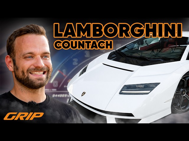 2,4 Mio & 814 PS 💸🔥 Kaess testet Lamborghini Countach | GRIP #592