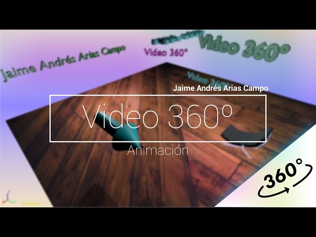 Video 360º | Animación 360 grados en Blender