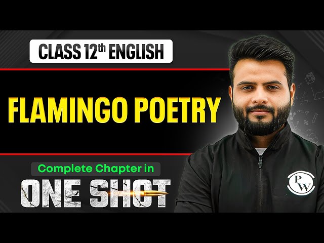 All Flamingo Poetry Class 12 English One Shot 🔥 | NCERT Full Revision | VIJETA 2026 by Anurag Sir