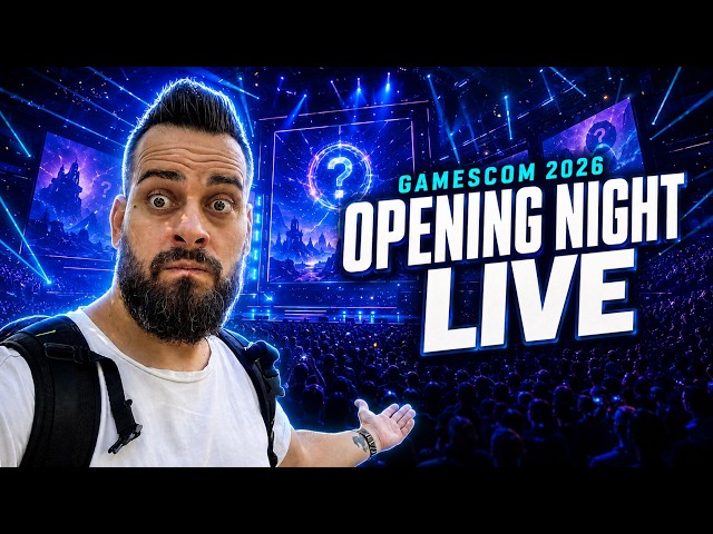 ÓRIÁSI BEJELENTÉSEK JÖHETNEK?! – Gamescom Opening Night Live 2026 🔴 ÉLŐ