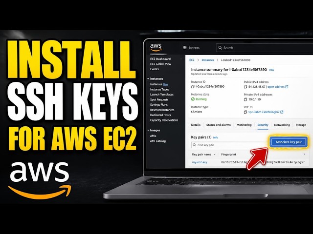 How to install SSH keys for AWS EC2 access securely - Beginner Guide