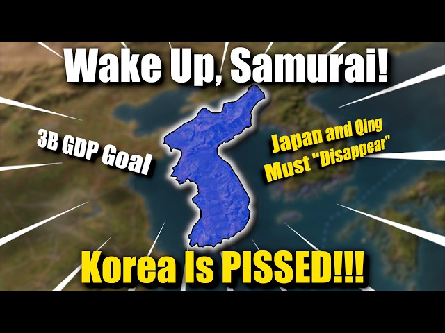 "Korea" or Joseon's 3B GDP, Qing Must Disappear Challenge - Victoria 3 - (LIVE)