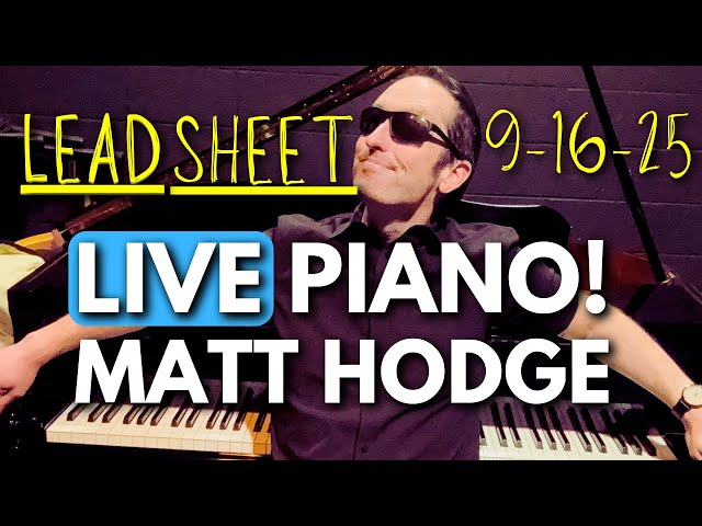 LIVE Piano Lead Sheet Workshop! "Can't Help Falling In Love" (Elvis)