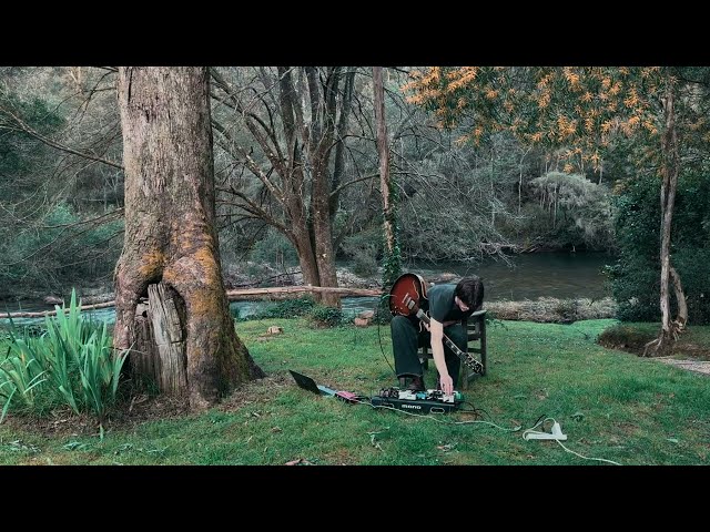 conversation with the creek — ambient guitar improvisation
