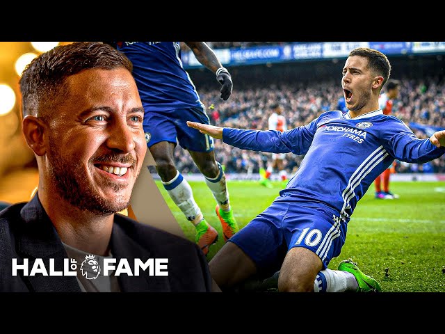 Eden Hazard Reacts to his BEST Premier League Moments
