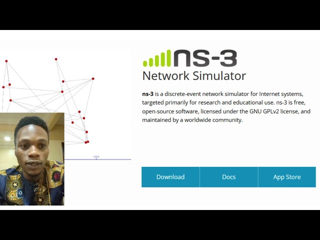 Installation de ns3 et simulation de la connectivité entre les machines d'un réseau maillé
