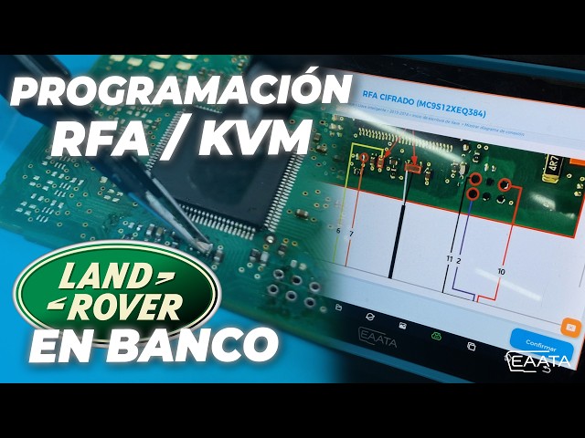 LAND ROVER KEY PROGRAMMING | BENCH MODULE
