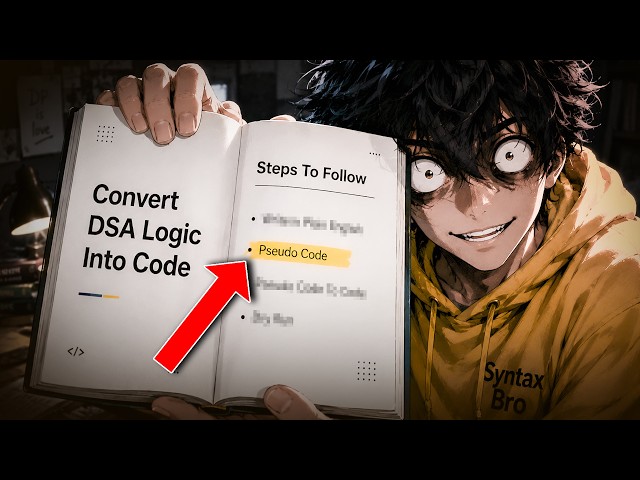 If You Know DSA Logic But Can't Code It - DO THIS !