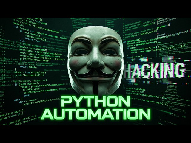 Python Hacking Automation | Ethical Hacking Course | Kali Linux | Python automation