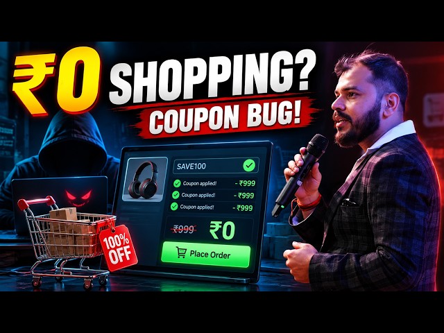 I Bought It for ₹0! 😱 Coupon Bug Exploit | Bug Bounty & Web Security | hacker vlog