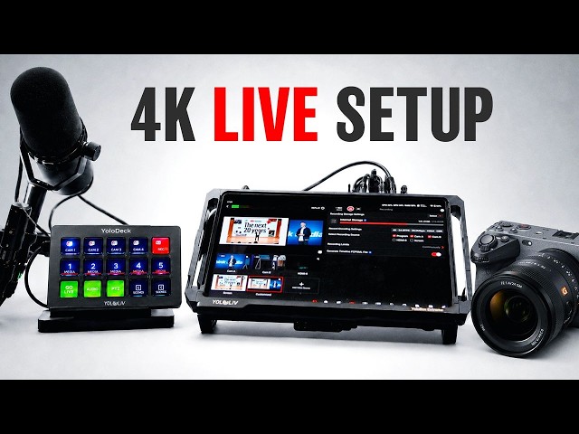 Best 4K Multicam Setup for Live Events! (Full Gear Breakdown)