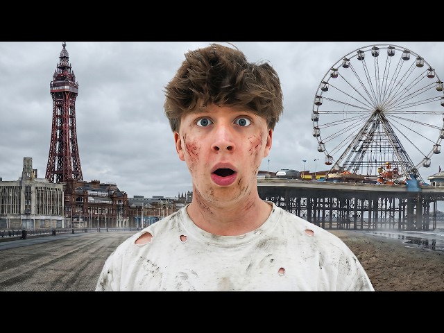 Surviving 24 Hours In BLACKPOOL..