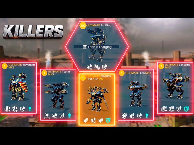 One is a Robot Killer, the other is a Titan Killer! War Robots Gameplay 🤖
