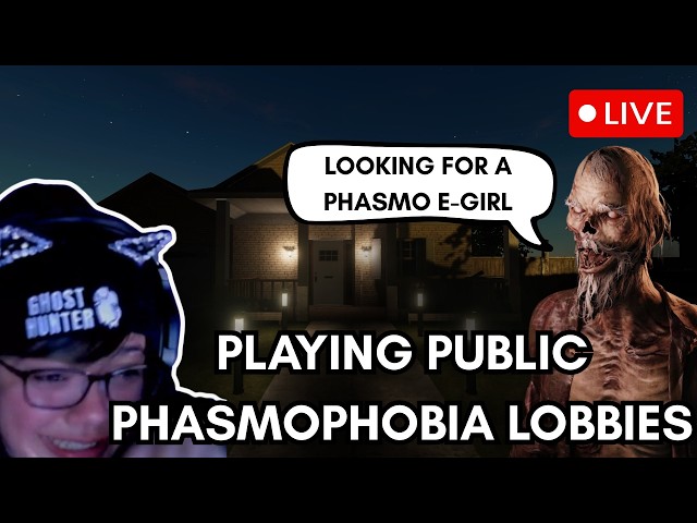 I Played Phasmophobia PUBLIC Lobbies... For the First Time in YEARS 😱👻 | Live VOD @ShanaLeigh