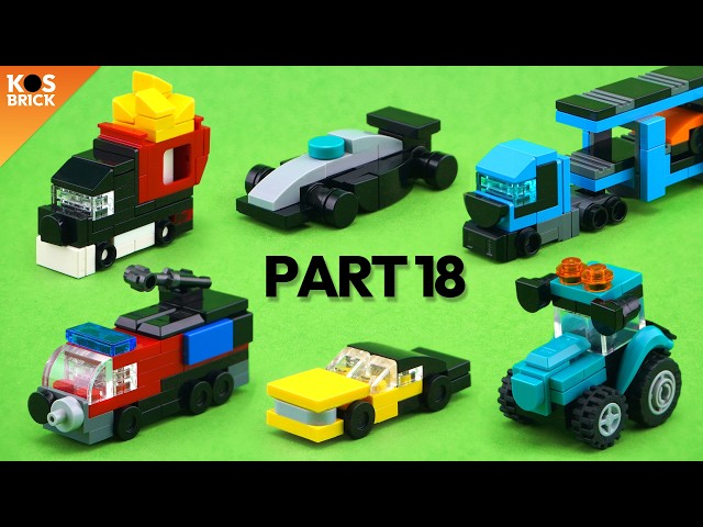 Lego City Mini Vehicles - Part 18 (Tutorial)