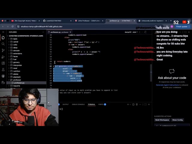 CODING FOR 3 HRS | JOIN IN