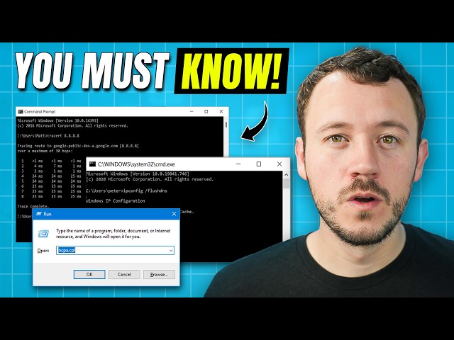 20 Windows Commands Every Help Desk Tech Should Know