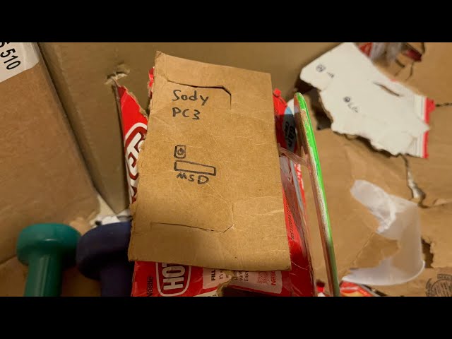 End for a cardboard Sody PC3 PC.