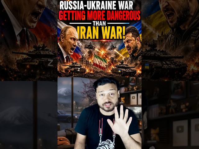 Russia Ukraine War is Getting MORE Dangerous Than Ongoing Iran USA War #shorts