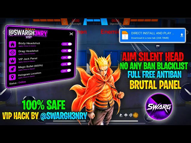 OB54 Free Fire Mobile Panel 🔥 FF Antiban Panel | New Free Fire Hack 😈 FF Injector 2026 | FF Panel