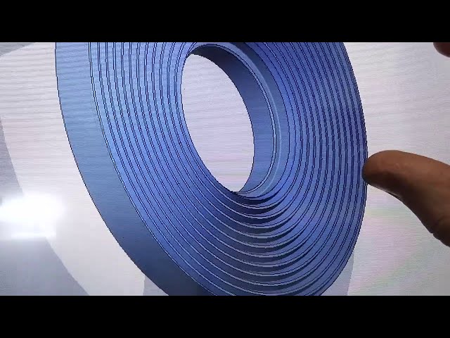 Example of Turning an Archimedean spiral ShopTurn Clx350