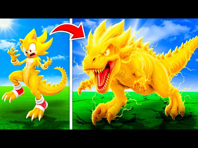 Upgrading to DINO SUPER SONIC in GTA 5!