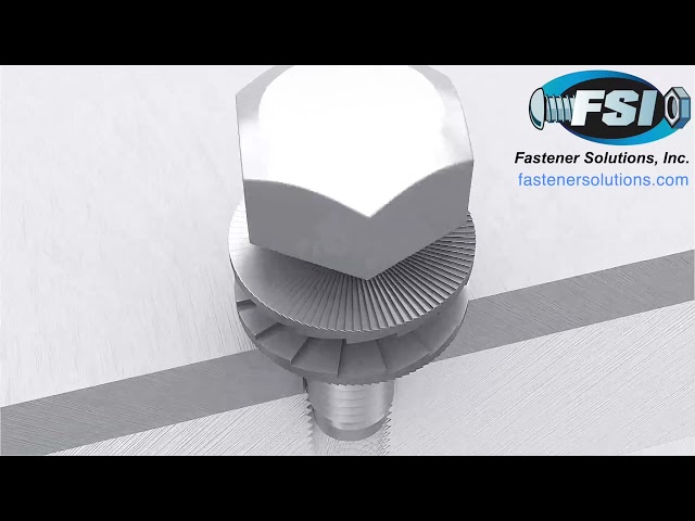 Fastener Solutions Wedge Lock Washer