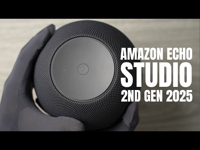 Amazon Echo Studio (2nd gen 2025) - UNBOXING ASMR