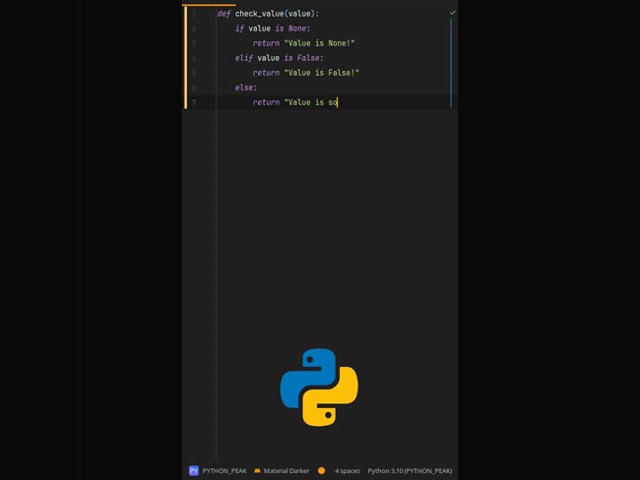 Top Python Experts Reveal Why None is NOT Equal to False